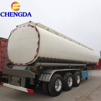 3 Axles 42000l 45000l 50000liters 3 Compartment Oil Tanker Fuel Tank Semi Trailer